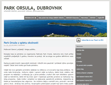 Tablet Screenshot of parkorsula.du-hr.net